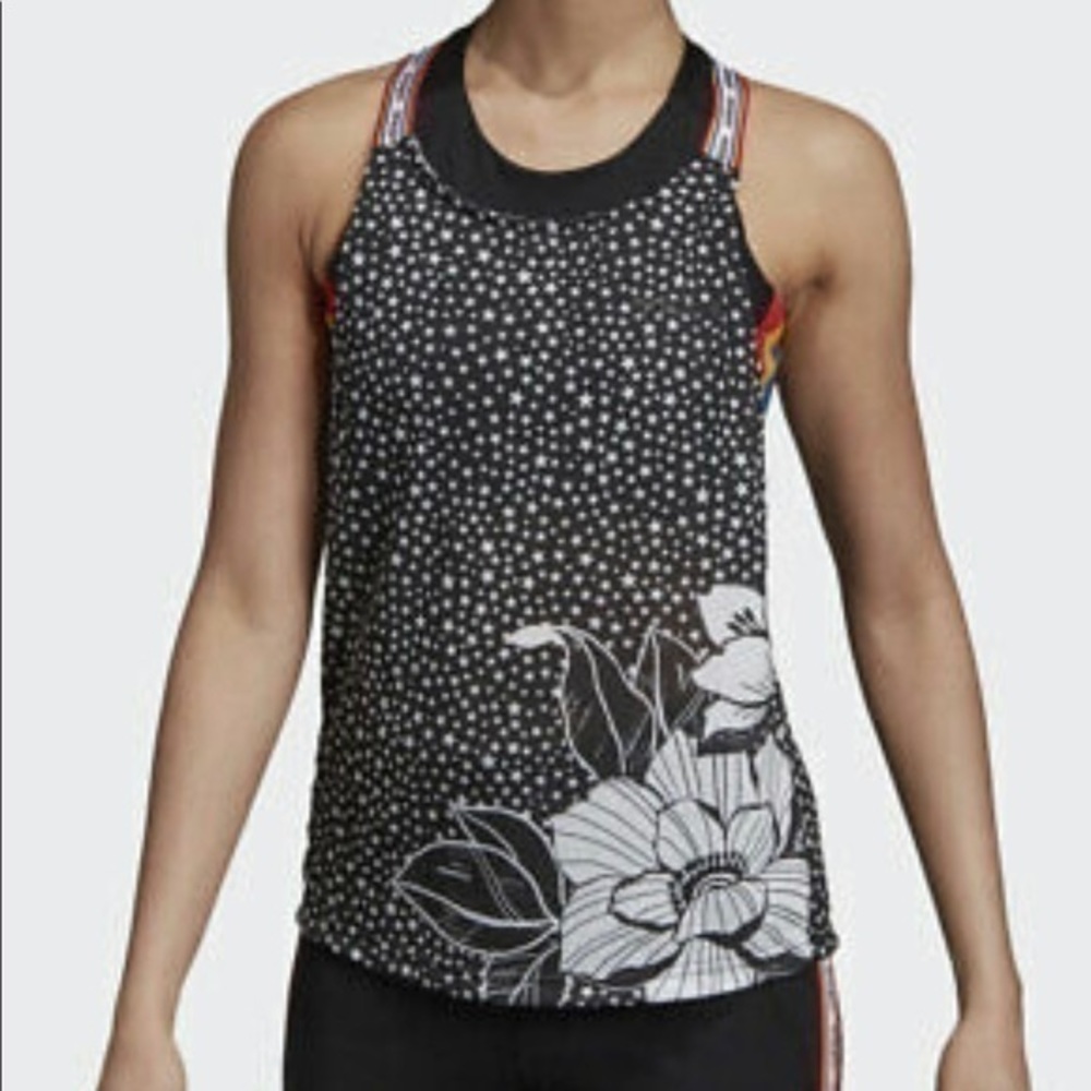 NWT WOMEN'S Adidas farm Rio Racerback tank top S